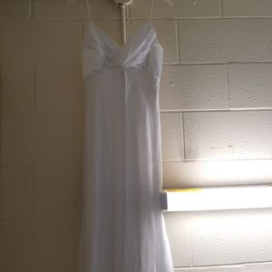 White gown
